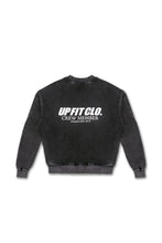 Load image into Gallery viewer, CREW MEMBER CREWNECK WASHED BLACK