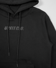 Load image into Gallery viewer, UPFITCLO UNISEX COLORED HOODIE BLACK
