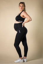 Load image into Gallery viewer, UP FIT CLO. Pregnancy Leggings Black