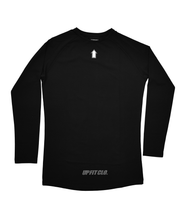 Load image into Gallery viewer, UPFITCLO LONG SLEEVE SHIRT LOGO BLACK