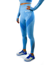 Load image into Gallery viewer, UPFITCLO SEAMLESS SET LEGGING BLUE