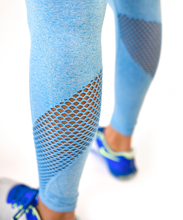 Load image into Gallery viewer, UPFITCLO SEAMLESS SET LEGGING BLUE
