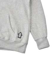 Load image into Gallery viewer, UPFITCLO HOODIE GREY LOGO