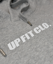 Load image into Gallery viewer, UPFITCLO HOODIE GREY LOGO