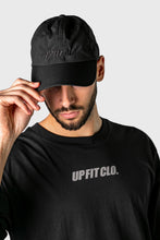 Load image into Gallery viewer, UP FIT CLO. PERFORMANCE CAP BLACK