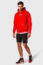Load image into Gallery viewer, UPFITCLO. MEN RAGLAN HOODIE RED