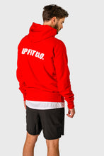 Load image into Gallery viewer, UPFITCLO. MEN RAGLAN HOODIE RED