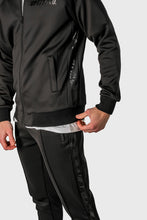 Load image into Gallery viewer, UP FIT CLO. Track Jacket Black