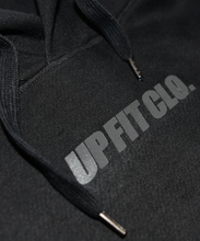 Load image into Gallery viewer, UPFITCLO HOODIE BLACK LOGO