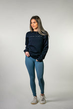 Load image into Gallery viewer, UP FIT CLO. Ladies Oversized Crewneck Blue