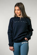 Load image into Gallery viewer, UP FIT CLO. Ladies Oversized Crewneck Blue
