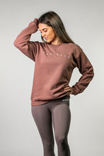 Load image into Gallery viewer, UP FIT CLO. Ladies Oversized Crewneck Rusty