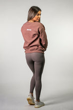 Load image into Gallery viewer, UP FIT CLO. Ladies Oversized Crewneck Rusty