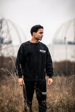 Load image into Gallery viewer, CREW MEMBER CREWNECK WASHED BLACK