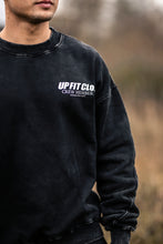 Load image into Gallery viewer, CREW MEMBER CREWNECK WASHED BLACK