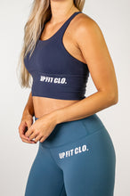 Load image into Gallery viewer, UPFITCLO LADIES SPORTS BRA BLUE