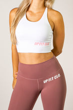 Load image into Gallery viewer, UPFITCLO LADIES SPORTS BRA WHITE