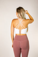 Load image into Gallery viewer, UPFITCLO LADIES SPORTS BRA WHITE