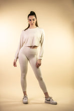 Load image into Gallery viewer, UP FIT CLO. Ladies Long Sleeve Shirt Off White