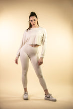 Load image into Gallery viewer, UP FIT CLO. Ladies Long Sleeve Shirt Off White