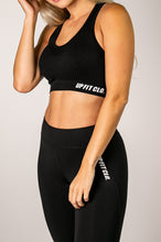 Load image into Gallery viewer, UPFITCLO LADIES SPORTS BRA BLACK