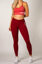 Load image into Gallery viewer, UPFITCLO LADIES SPORTS BRA RED