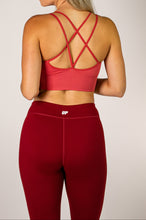 Load image into Gallery viewer, UPFITCLO LADIES SPORTS BRA RED