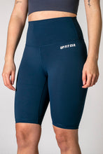 Load image into Gallery viewer, UP FIT CLO. Biker Leggings Navy Blue