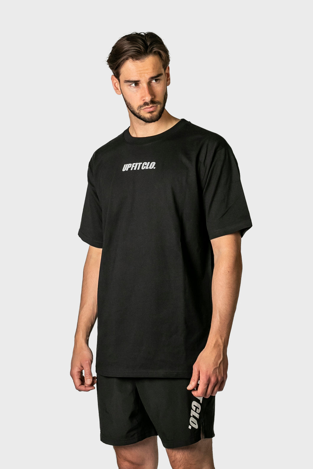 UPFITCLO. Oversized Shirt Reflective Black