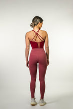 Load image into Gallery viewer, UP FIT CLO. LADIES LEGGING RED 2.0
